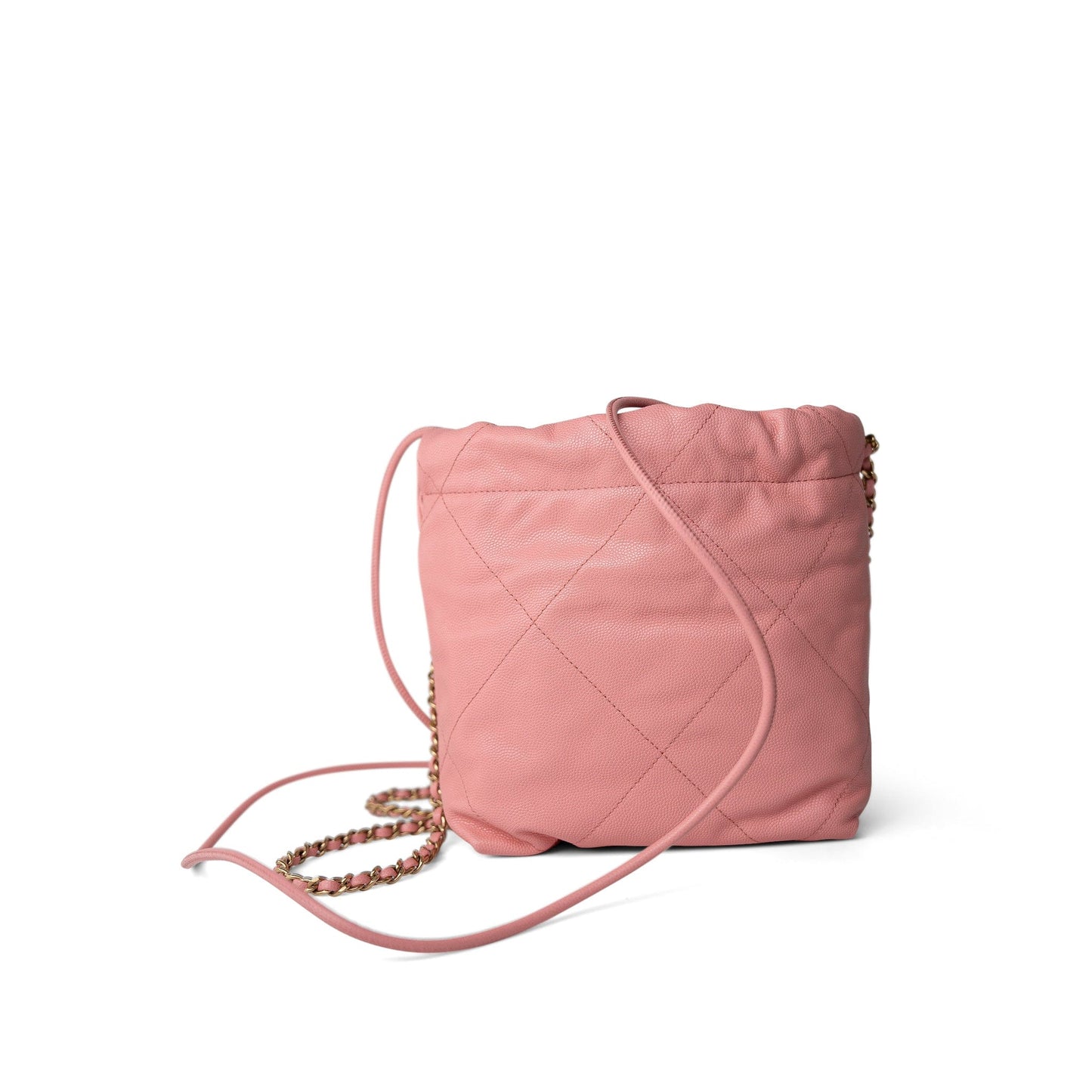 CHANEL 22 Mini Handbag in Caviar Pink Leather - LuxryEdition