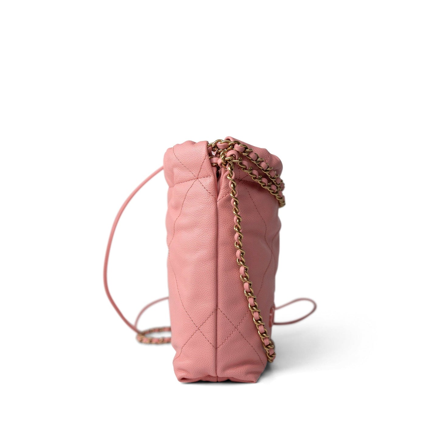CHANEL 22 Mini Handbag in Caviar Pink Leather - LuxryEdition