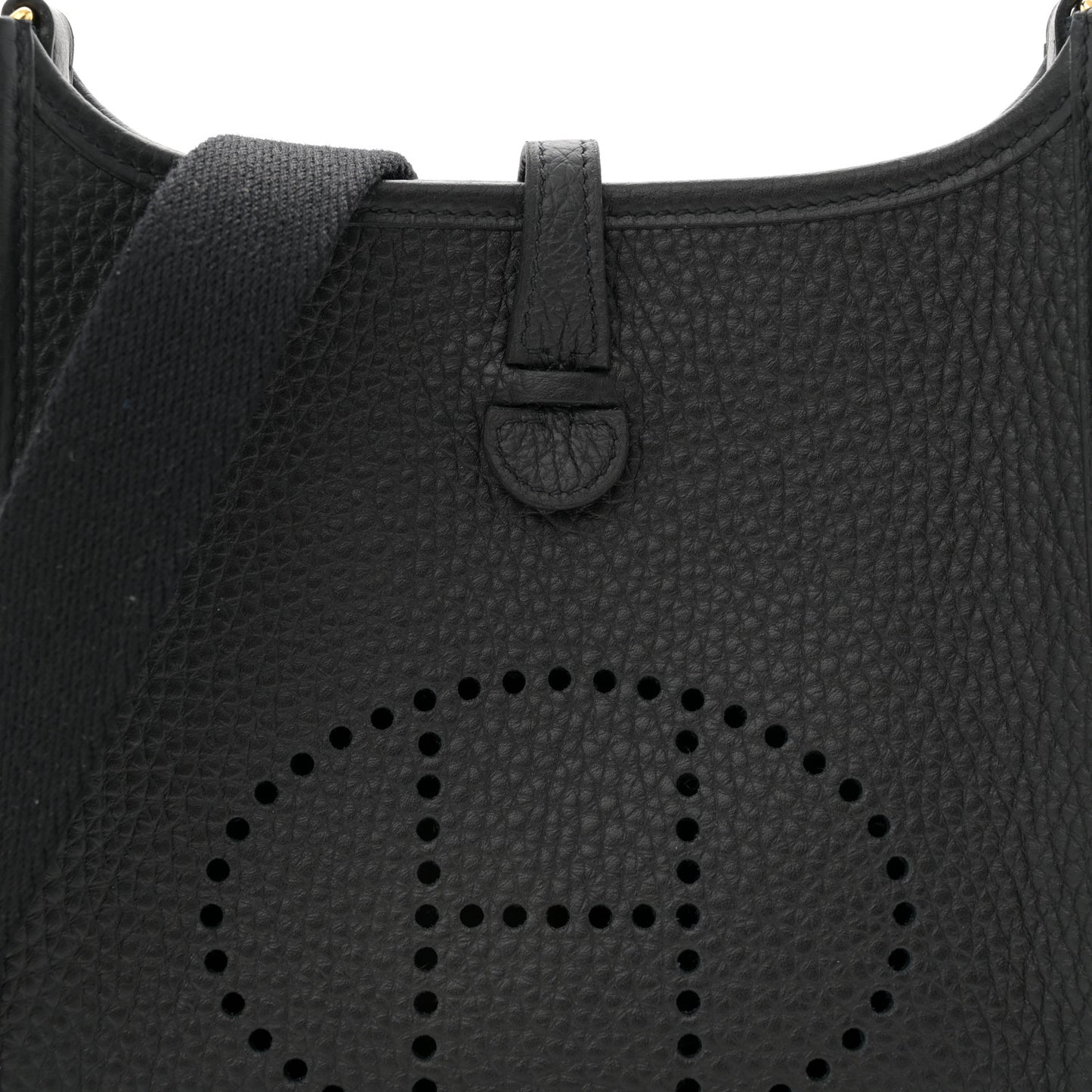 HERMES Evelyne Bag Mini TPM 16 Black
