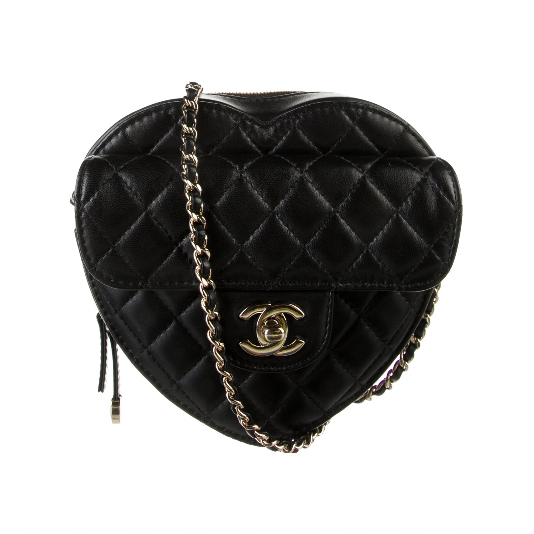 Chanel 2022 Large CC In Love Heart Bag - LuxryEdition